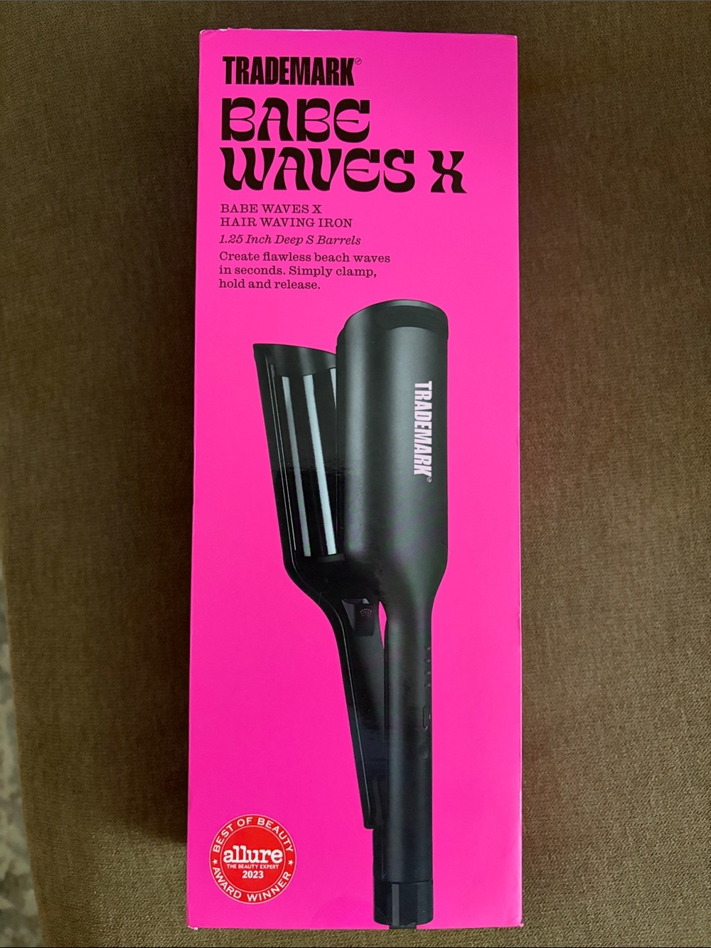 Babe Waves X Black Hair Waving Iron